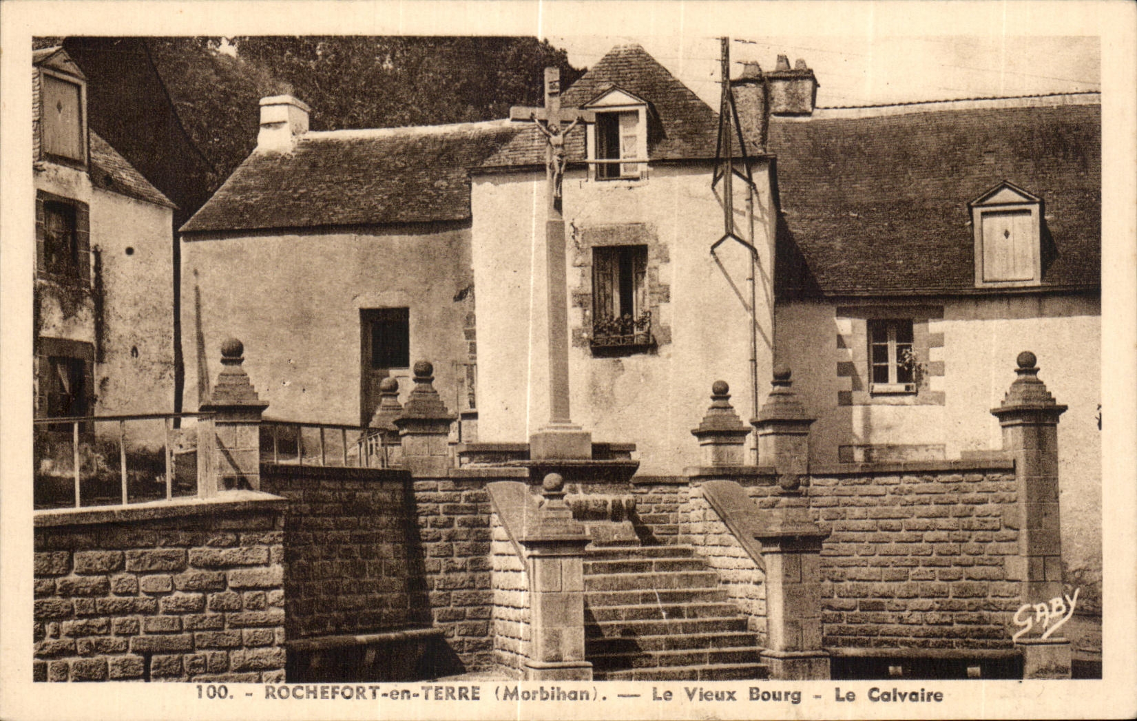 CPA Rochefort La Vieux Bourg Le Calvaire