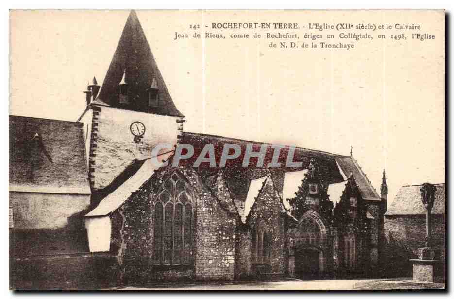 CPA Rochefort en Terre l Eglise