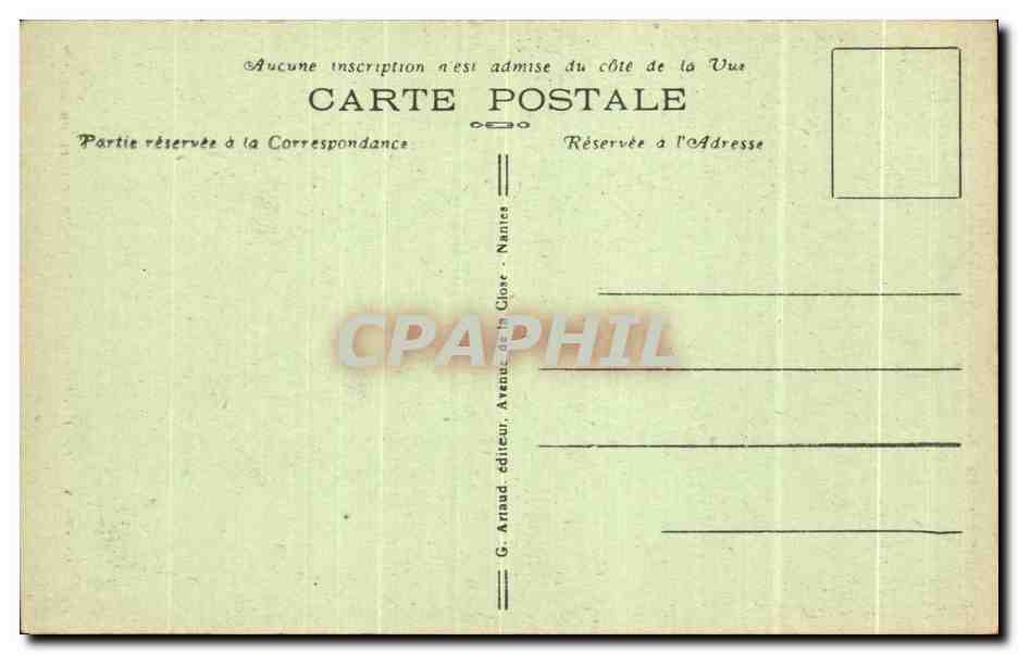 CPA Josselin Portail Principal de L Eglise Notre Dame Du Roncier — Rückseite