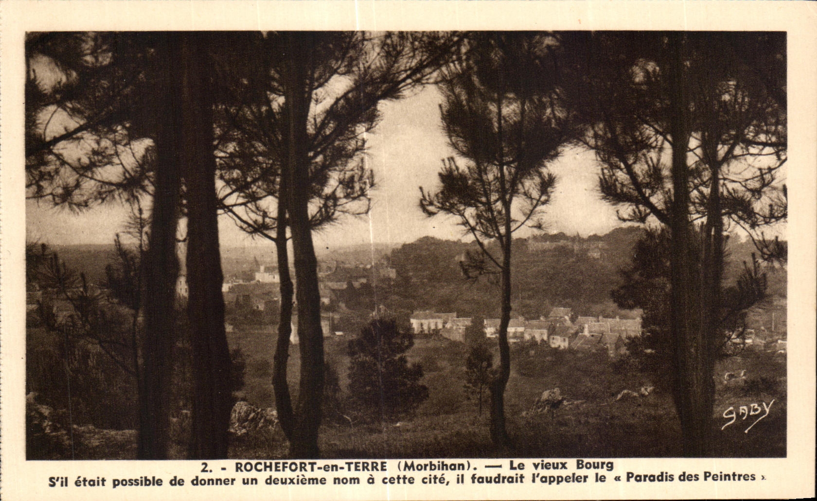 CPA Rochefort en Terre Le Vieux Bourg 