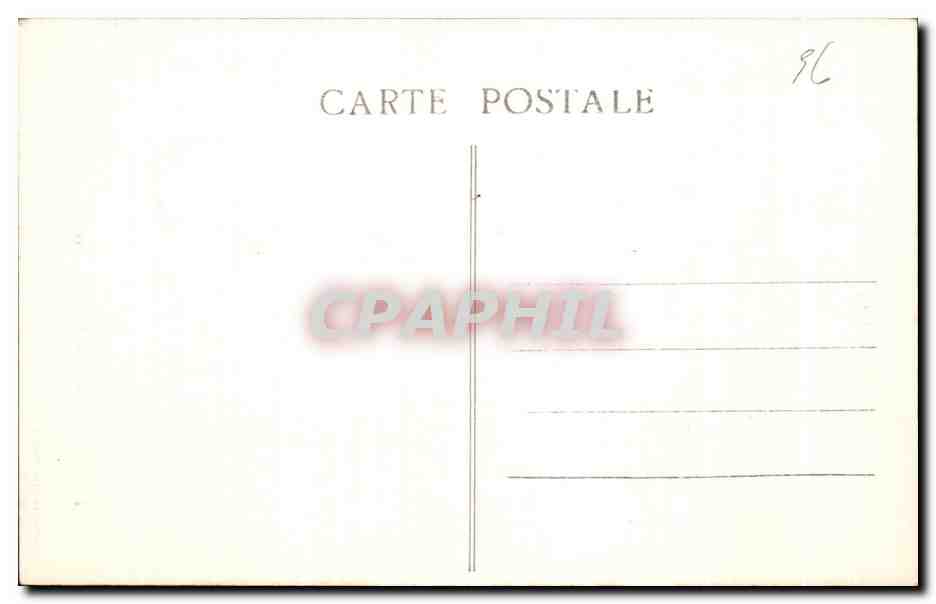 CPA Malestroit Eglise Entree Sud avec profil de Voltaire — Rückseite
