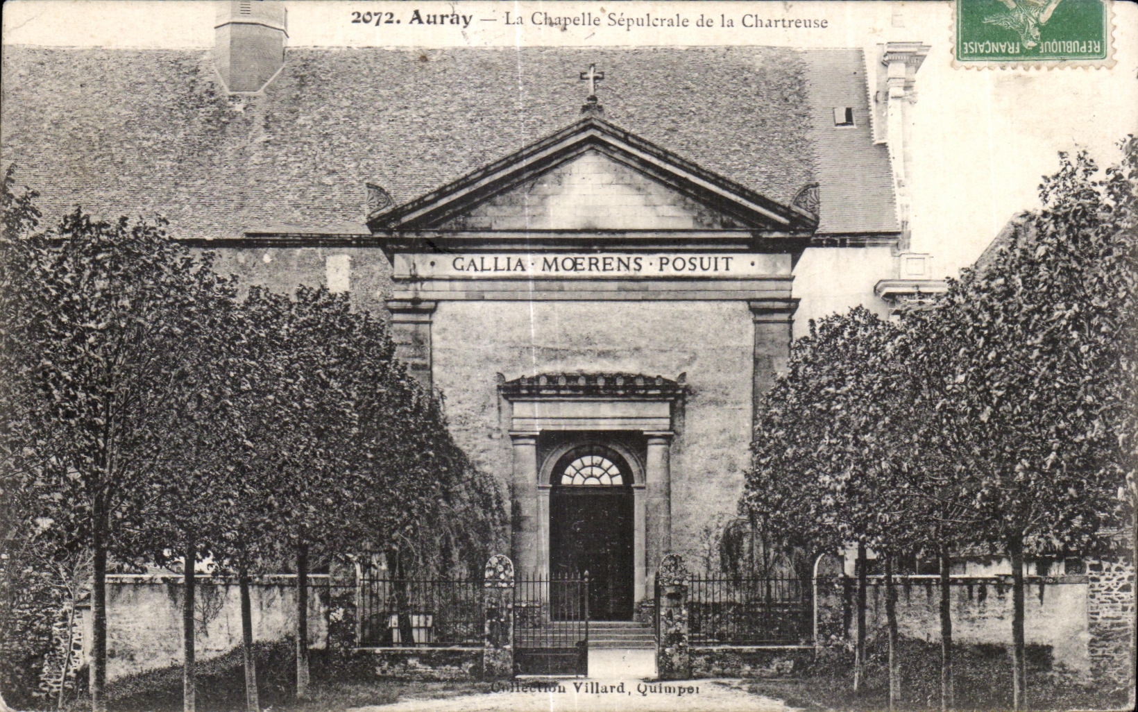 CPA Auray La Chapelle Sepulcrale de la Chartreuse