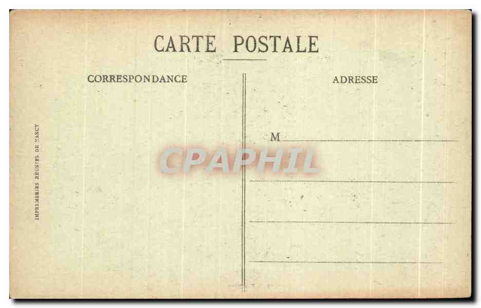 CPA Carnac Ville Sur le Mont Saint Michel  — Rückseite