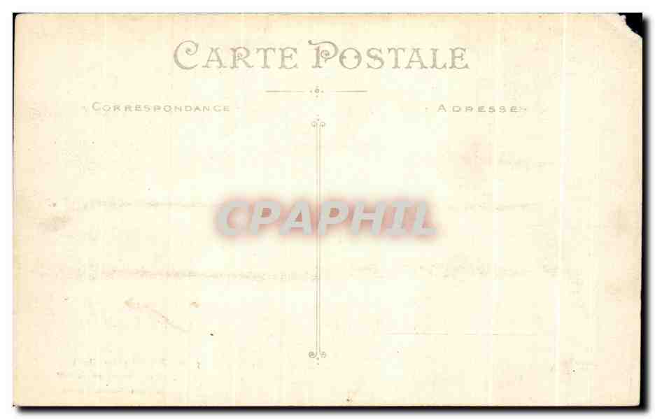 CPA Carnac Les Alignements du Menec Artaud et Nozals Nantes — Rückseite