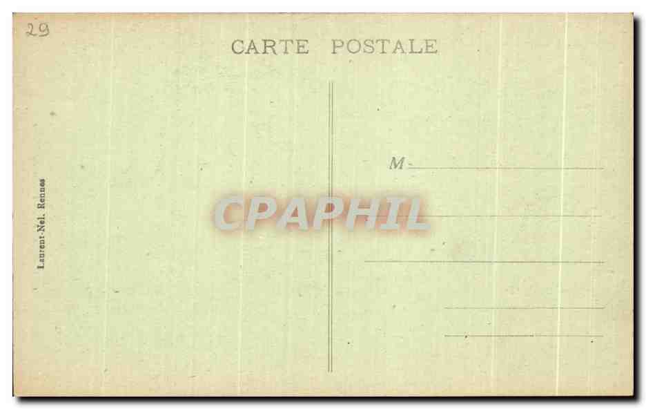 CPA Carnac Porche de L Eglise — Rückseite