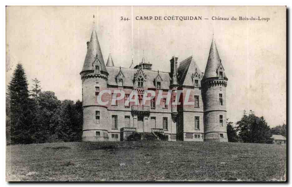 Camp de Coëtquidan — Château du Bois-du-Loup — CPHAPHIL 344