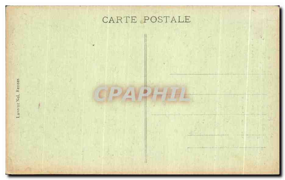 CPA Hennebont La Parison Pendant la Captivite de son Mair — Rückseite