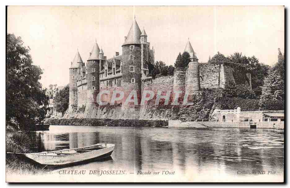Château de Josselin — Façade sur l'Oust — Collection ND Phot