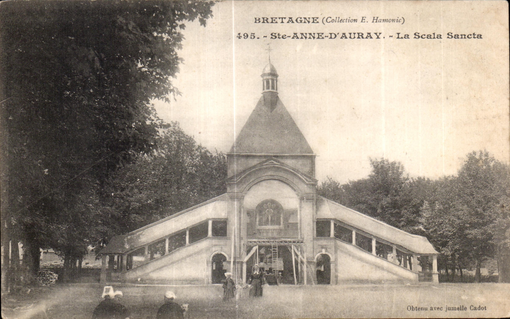 CPA Bretagne Ste Anne D Auray La Scala Sancta