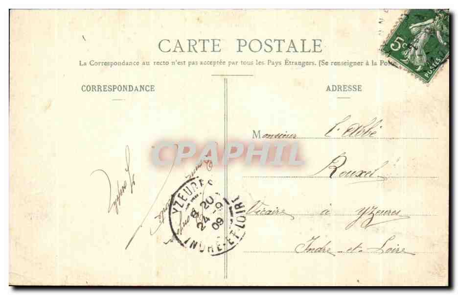 Vannes - Hostellerie du Dauphin et Station de Richemont — Collection H. Laurent, Port-Louis — Rückseite