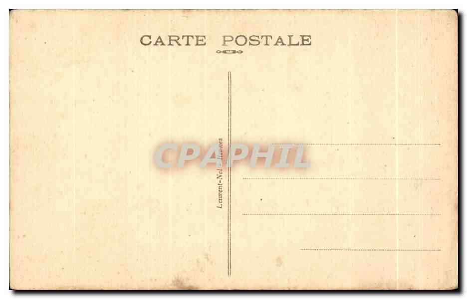 CPA Vannes Vieilles Maisons de la rue Noe — Rückseite