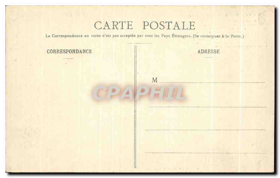 CPA Vannes La Tour Trompette Ainai nammee ear elle sorvit de logis au — Rückseite