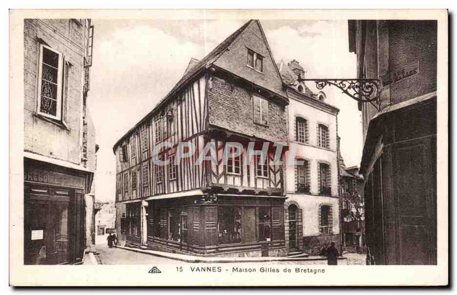 CPA Vannes Maison Gilles de Bretagne