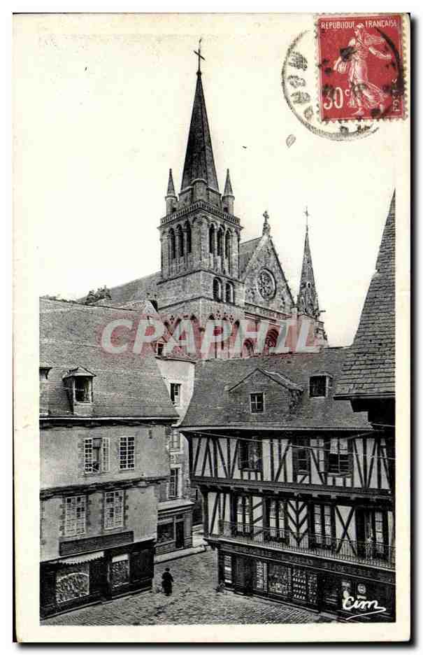 Vannes (Morbihan) — Vieilles Maisons de la Place Henri-IV — Éditeur Jansier