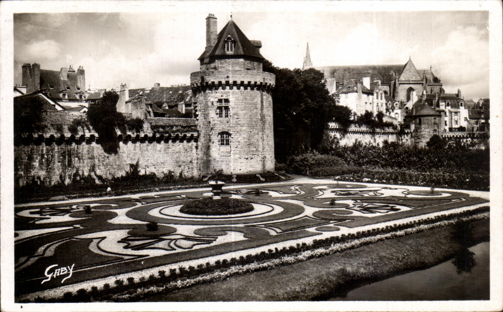 Vannes - Jardins de la Garenne — Éditeur Gaby, n°50
