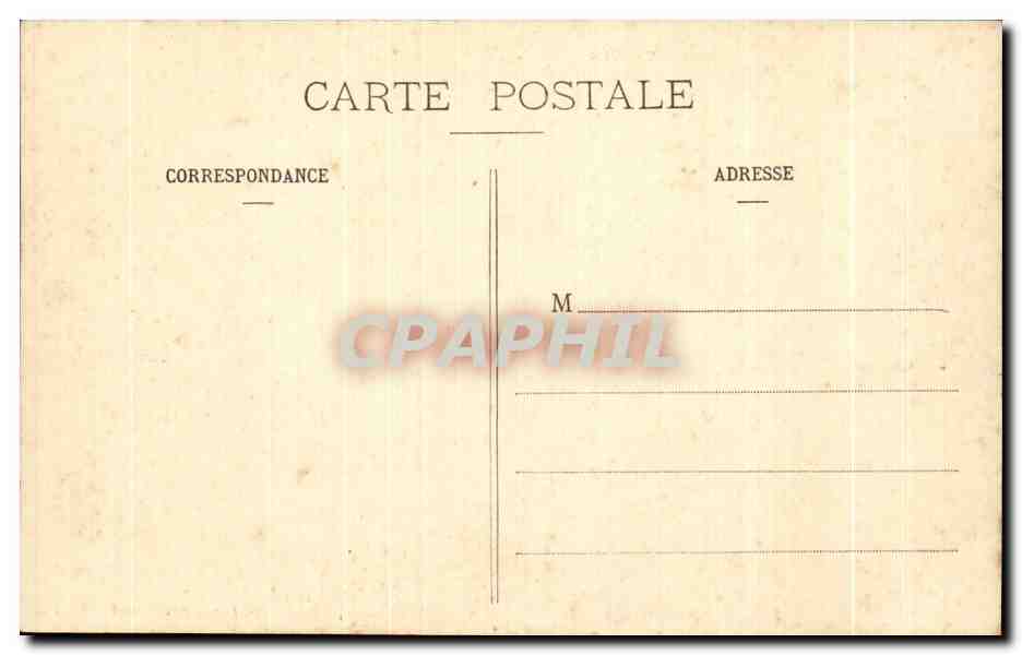 CPA Vannes Vue de la Ville prise de la Garenne — Rückseite