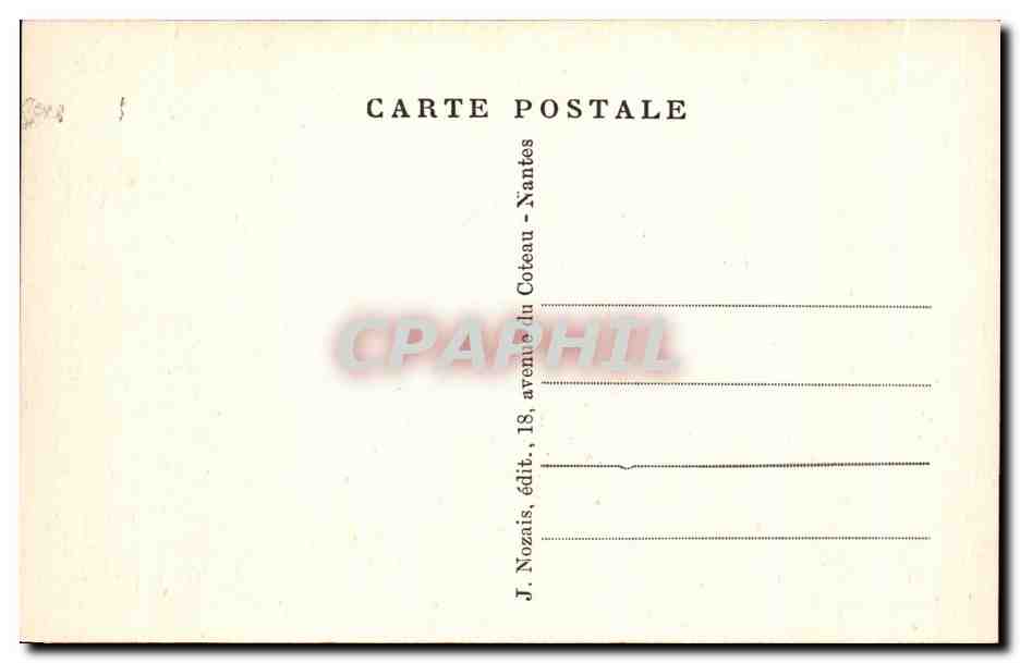 CPA Histoire du pleux Yvea nicolazic ou l apparition Sainte Anne au XVII Siecie La Bretagne Une unit nicoin ic vit apu — Verso