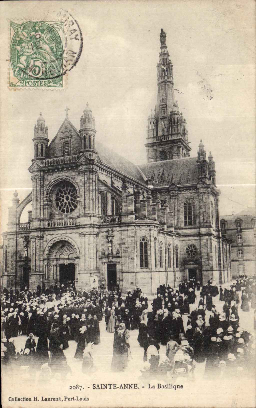 CPA Sainte Anne La Basilique