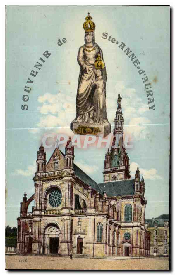 CPA Souvenir de Ste Anne d Auray