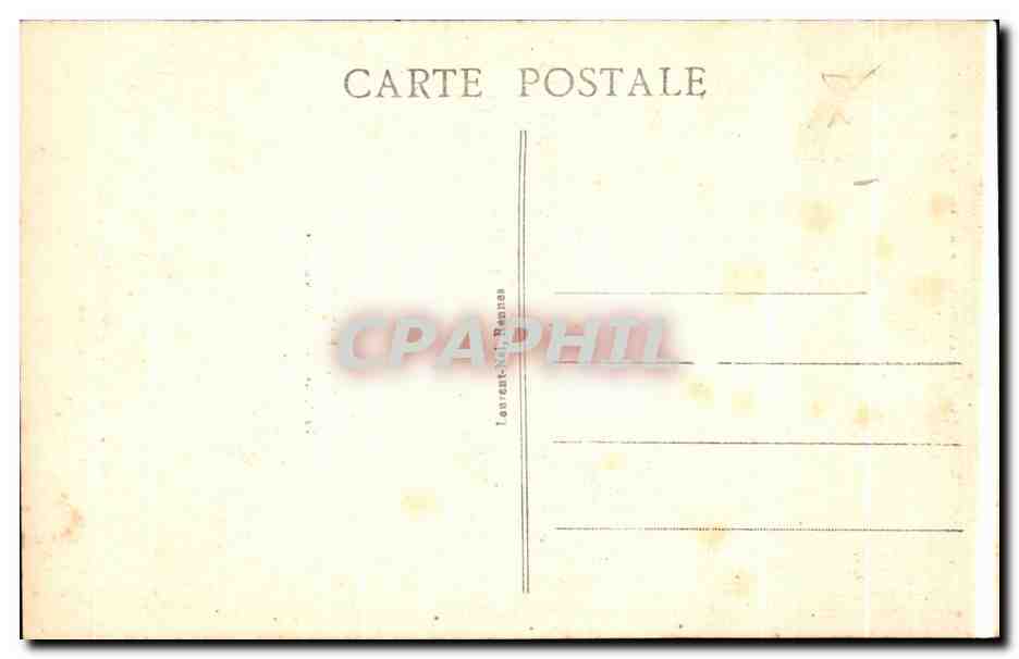 CPA Sainte Anne D Auray Vitrail de la Chapelle Nicolazic — Verso