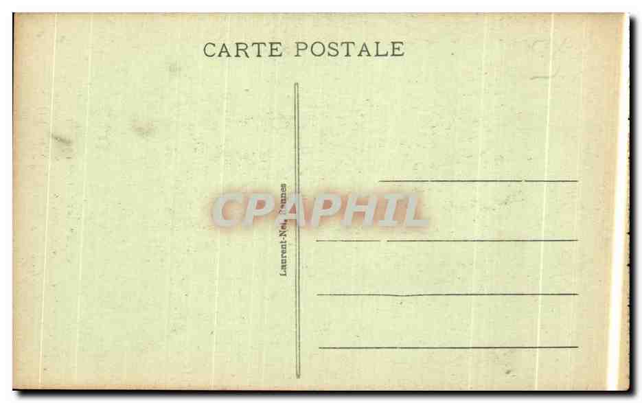 CPA Sainte Anne d Auray Decouverte de la Statue le — Verso