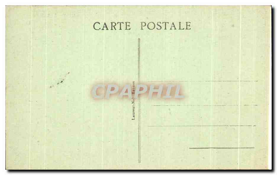 CPA Ste Anne d Auray La Scala Sancta — Verso