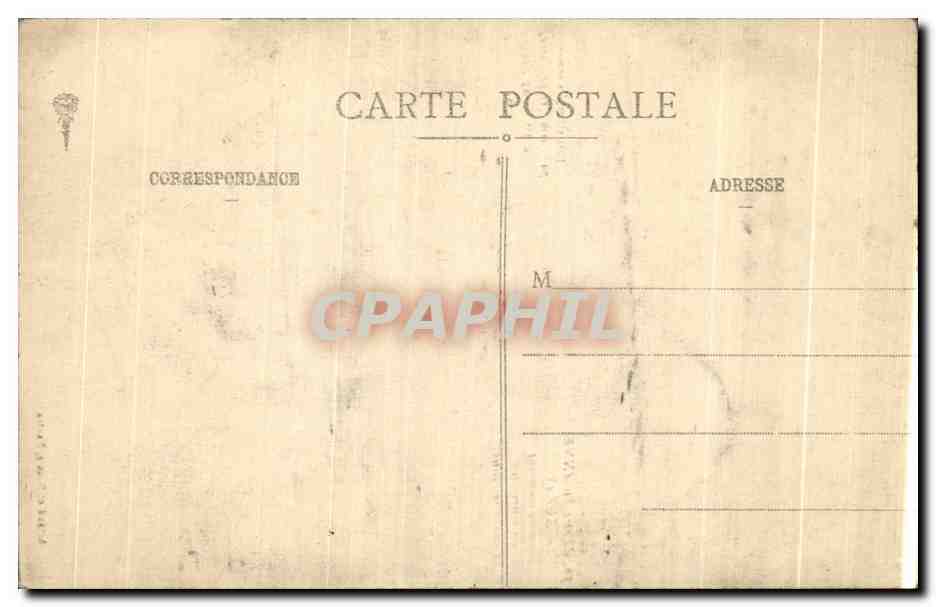CPA Entre Ste Anne et Auray Mausolee contenant les ossements de soldats royalistes  — Verso