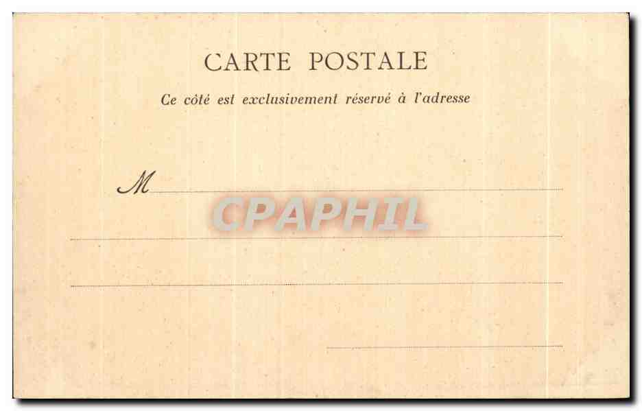 CPA Bretagne Scala Sancta (Sainte Anne d Auray) — Rückseite
