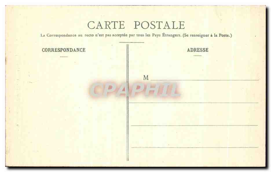 CPA Ste Anne d Auray L Autel privilegie — Verso