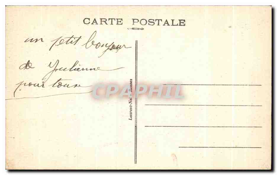 CPA Sainte Anne d Auray La Basillque — Verso
