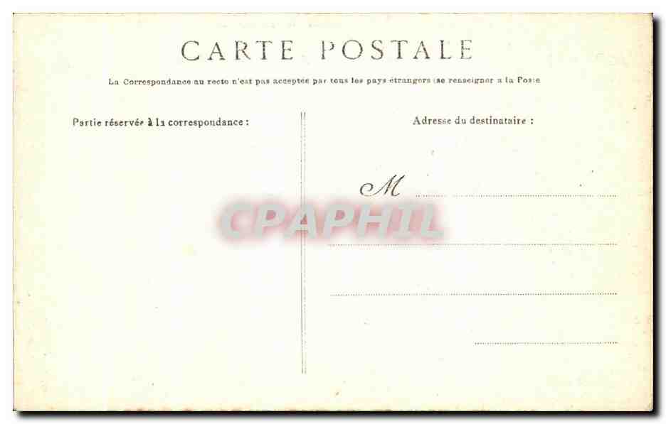 CPA Sainte Anne d Auray Interiur de la basilique Orgue — Verso