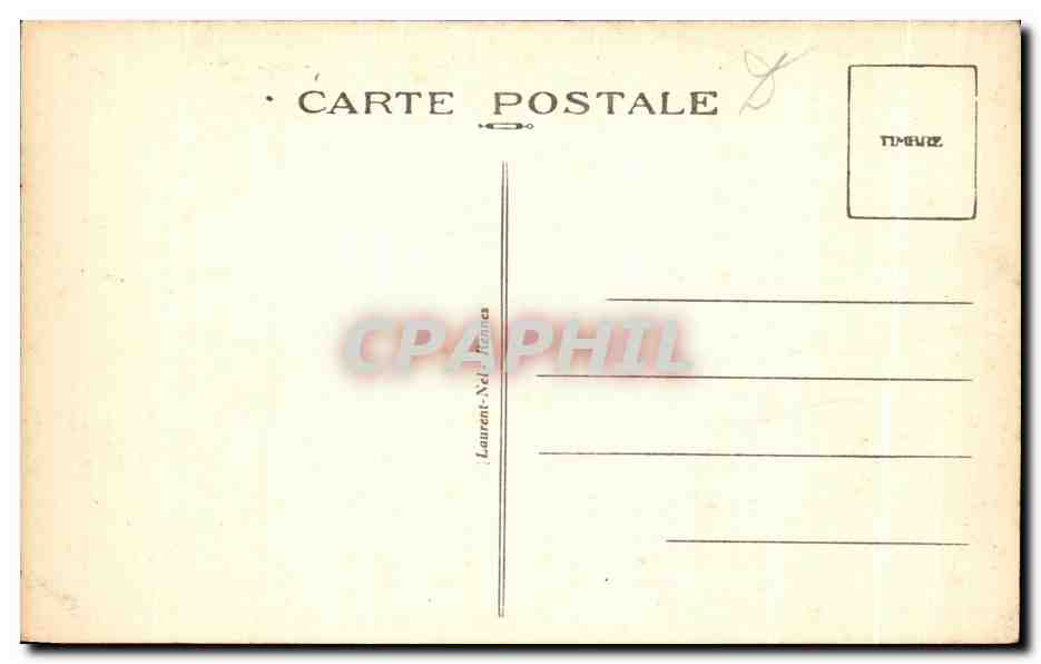 CPA Sainte Anne d Auray Decouverte de la Statue par Nicolazic — Verso