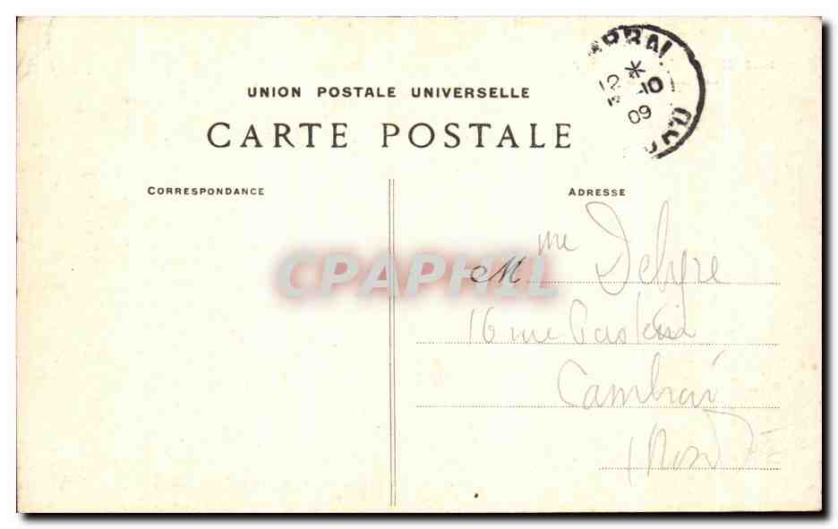 CPA Ste Anne d Auray La Scala Sancta — Rückseite