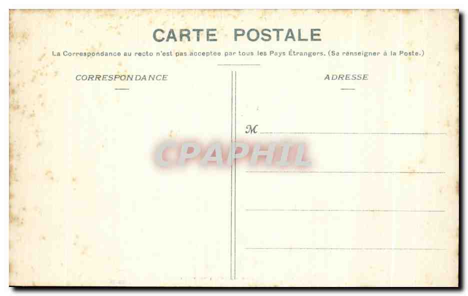 CPA Ste Anne d Auray L Autel privilegie de Ste Anne — Rückseite