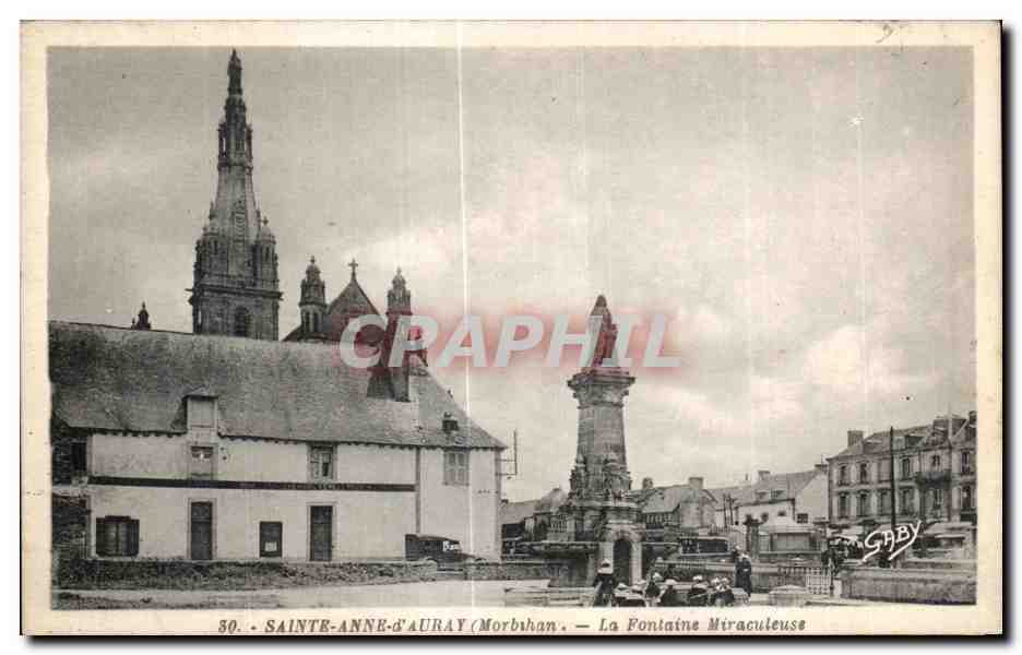 Sainte-Anne-d'Auray (Morbihan) — La Fontaine Miraculeuse — Édition Gaby