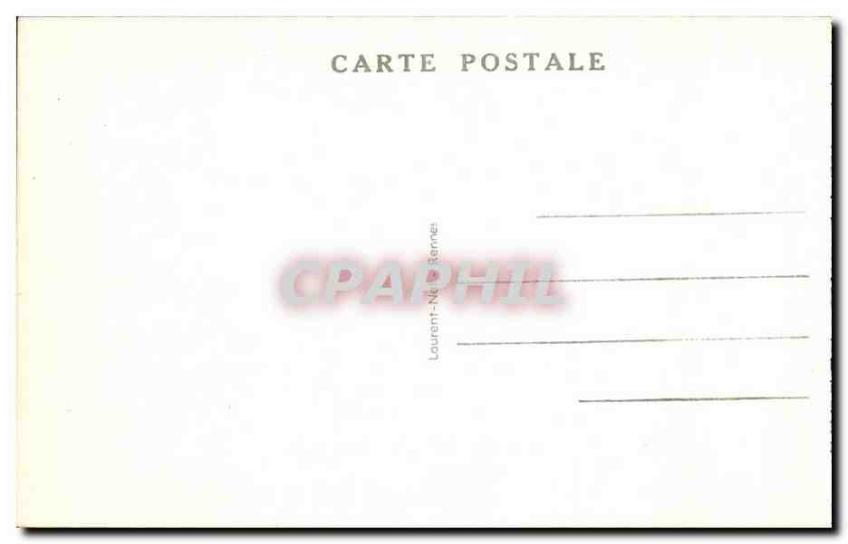 CPA Ste Anne d Auray Statue Miaculeuse — Verso