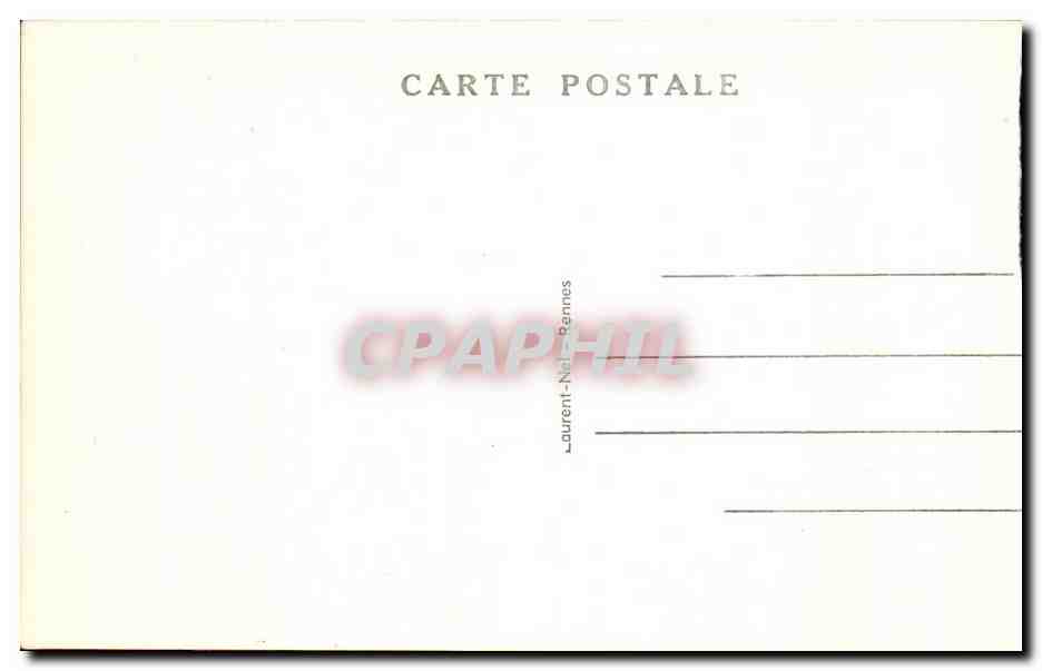 CPA Ste Anne d Auray Monument a la Memoire des Bretons Morts a la Guerre — Verso