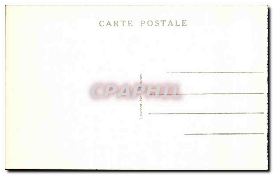 CPA Ste Anne d Auray Le Scala Sancta — Verso