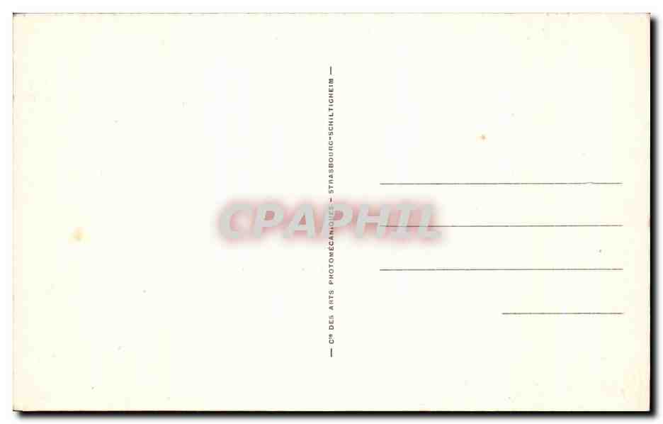 CPA Lannion L Etang de Brelevenez — Rückseite