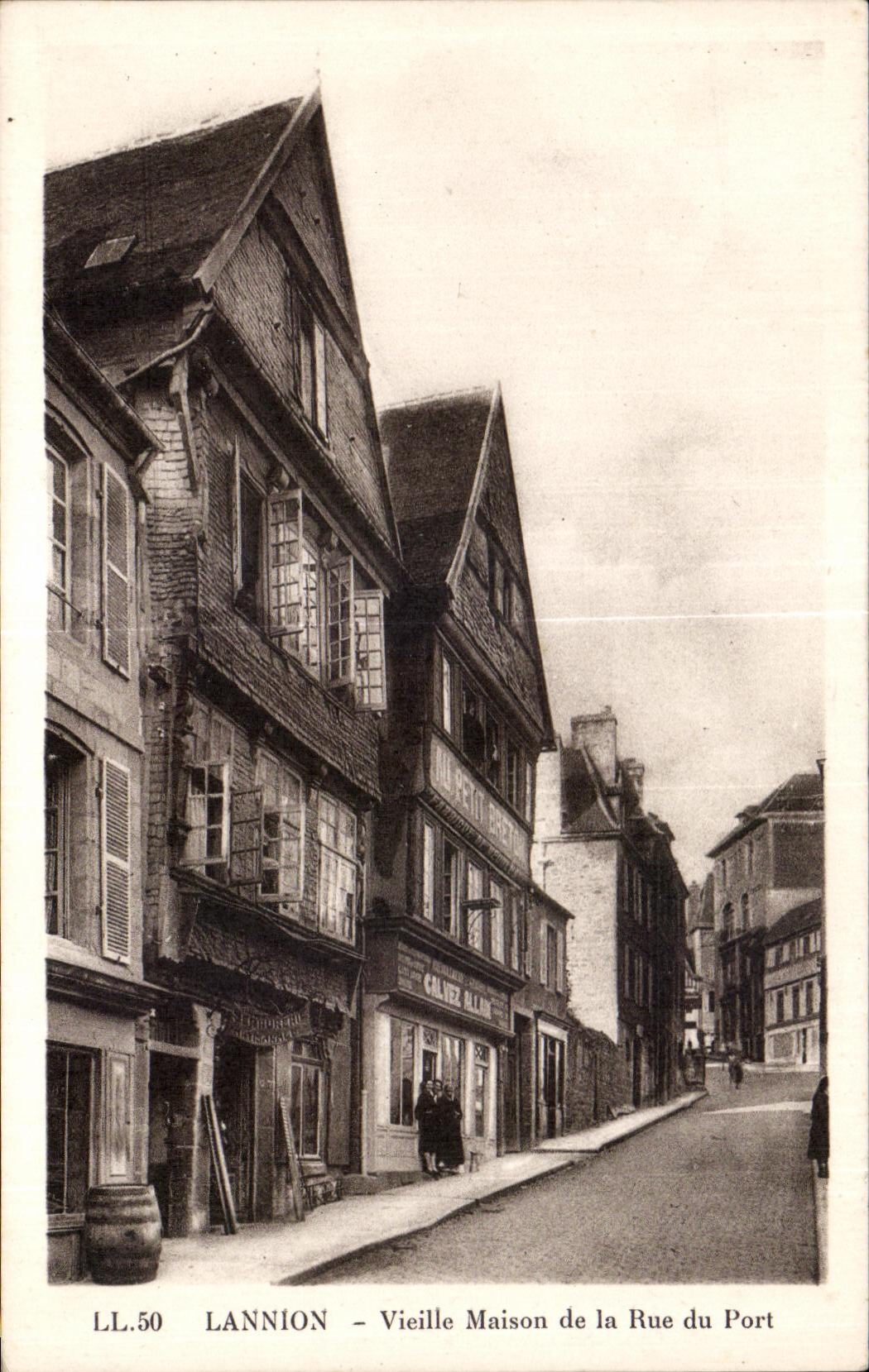 LANNION - Vieille Maison de la Rue du Port — LL.50