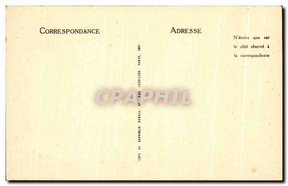 CPA Paimpol Rue De La Vieille Poissonnerie — Rückseite