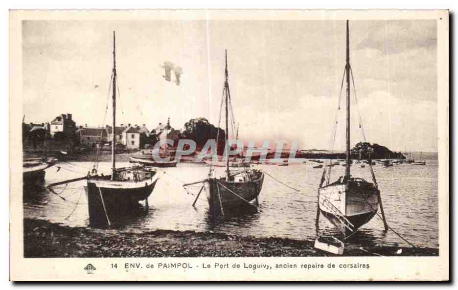 ENV. de PAIMPOL - Le Port de Loguivy, ancien répare de corsaires
