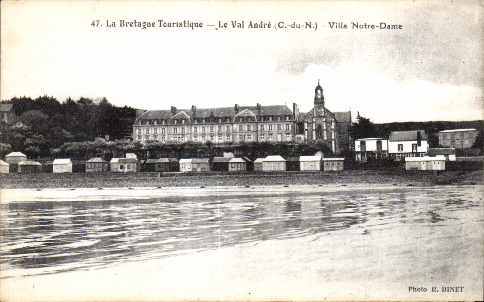 CPA La Bretagne Touristque La Val Andre Villa Notre Dame