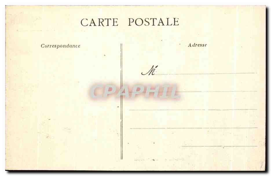Trégastel - Le Champignon — Les Rochers bizarres — Collection A. Waren, St-Brieuc — Reverso