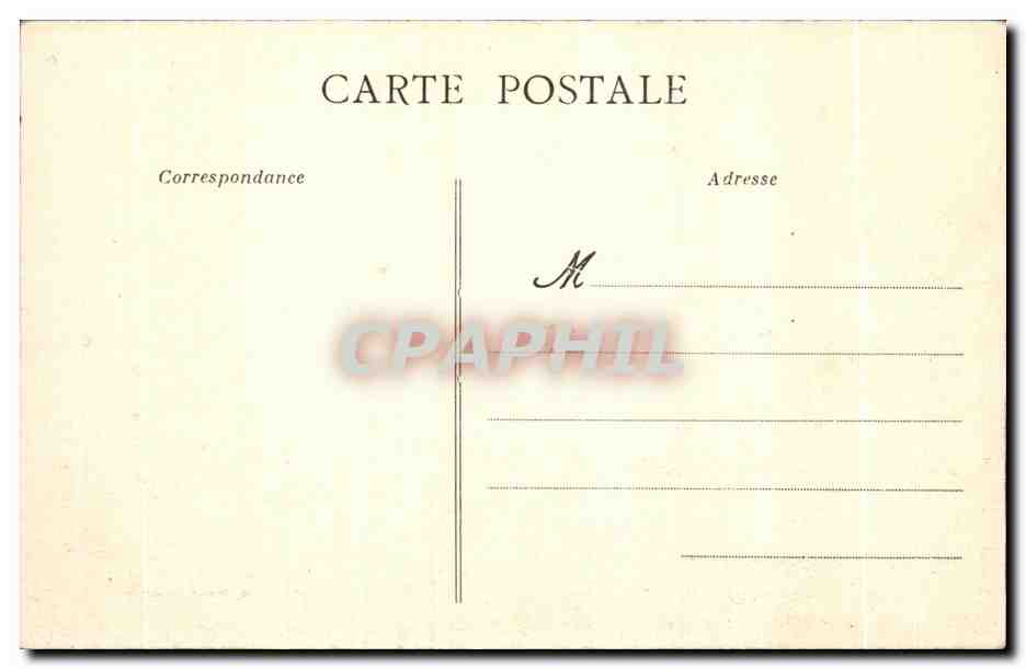 Les Rochers bizarres — Pleummanach - La Larve — La Bretagne pittoresque — éditeur Gallet & Waron, n° 22 — Verso