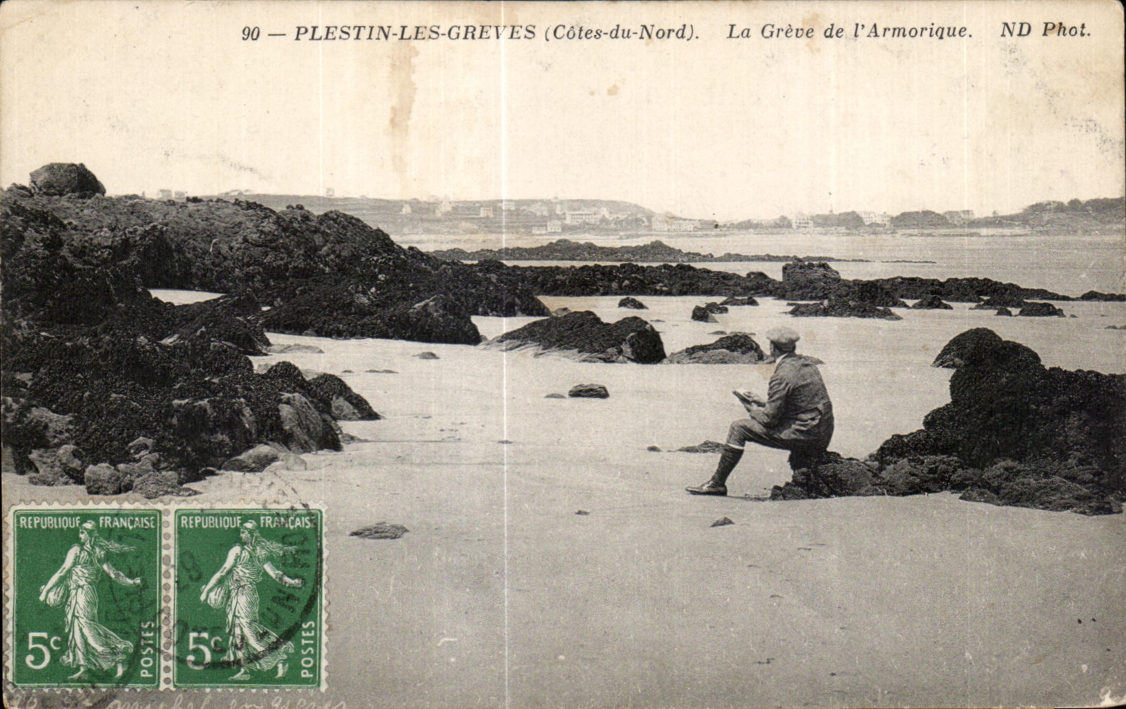 Plestin-les-Grèves (Côtes-du-Nord) — Die Grève de l'Armorique — ND Fotografie