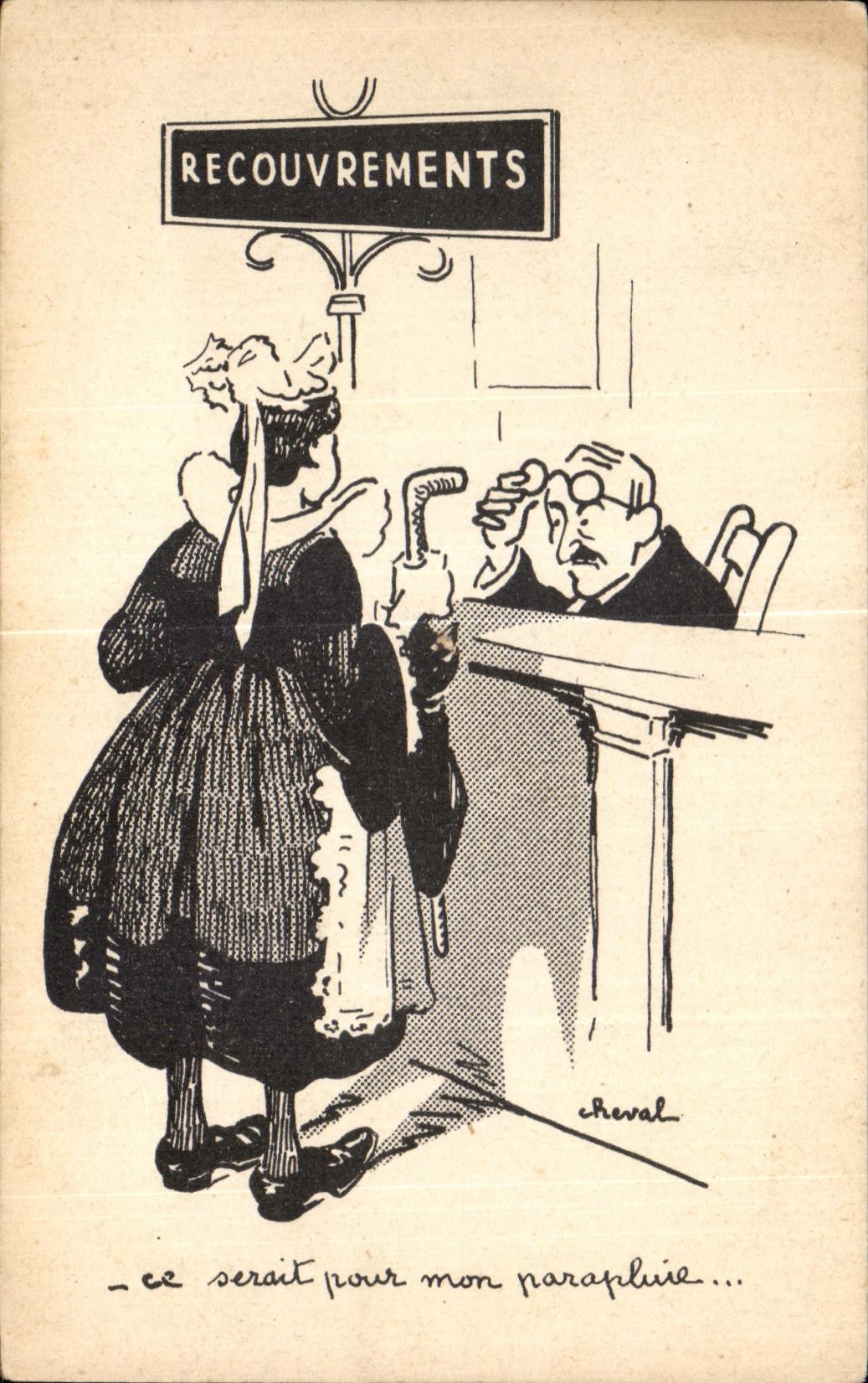 CPA Humour recouvrements Bretagne Folklore Costume 