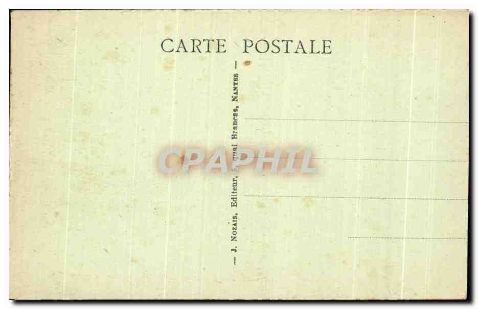 CPA Morlaix (Finistere) Le Viadue haut de metres ligne des Chemins de Fer de Paris Brest — Rückseite