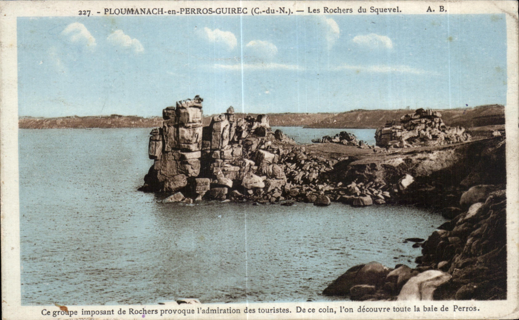 Les Rochers du Squevel — Ploumanach-en-Perros-Guirec (C.-du-N.) — A. B.