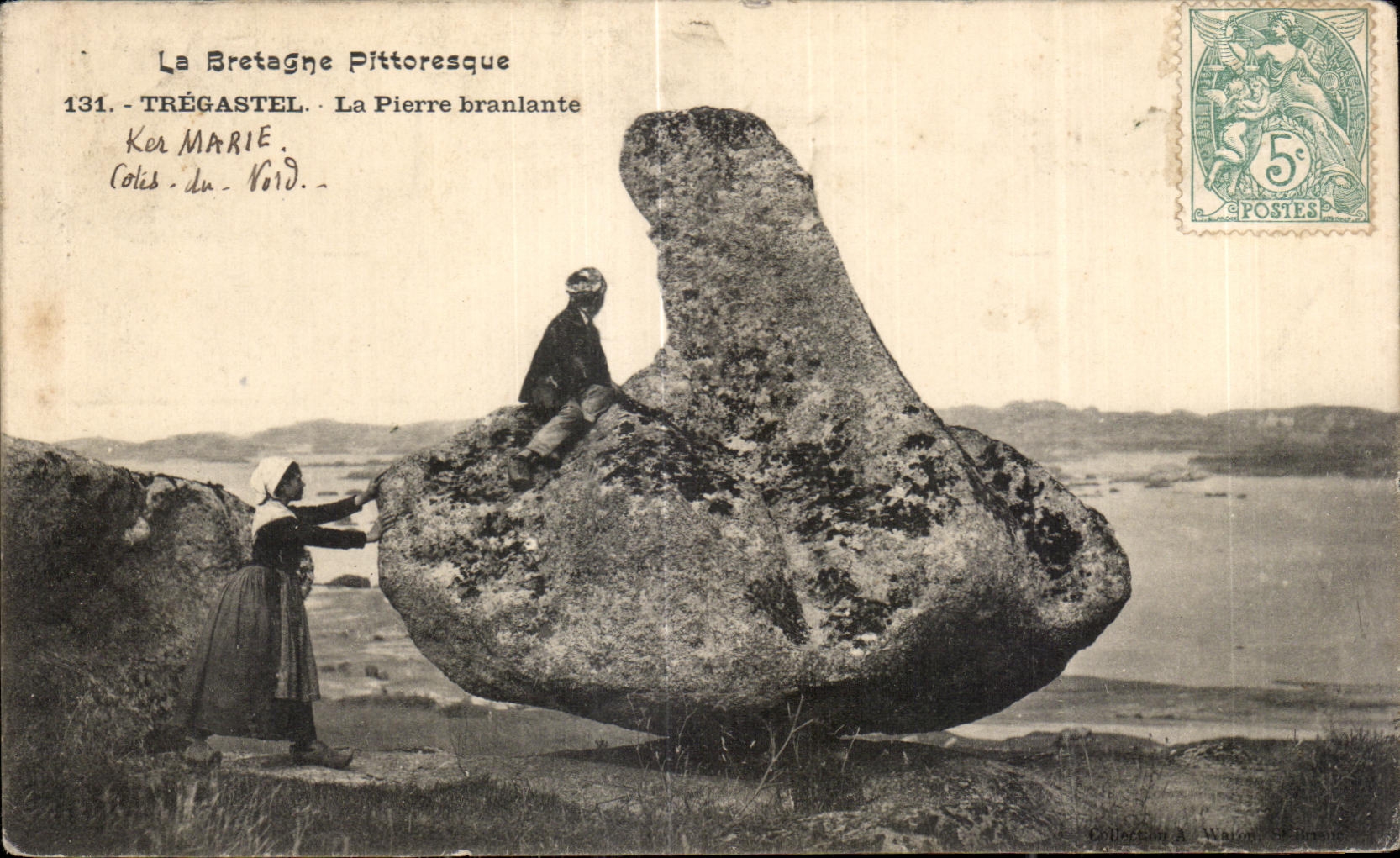 Tré Gastel - La Pierre branlante - Collection A. Walon & Cie, n°131